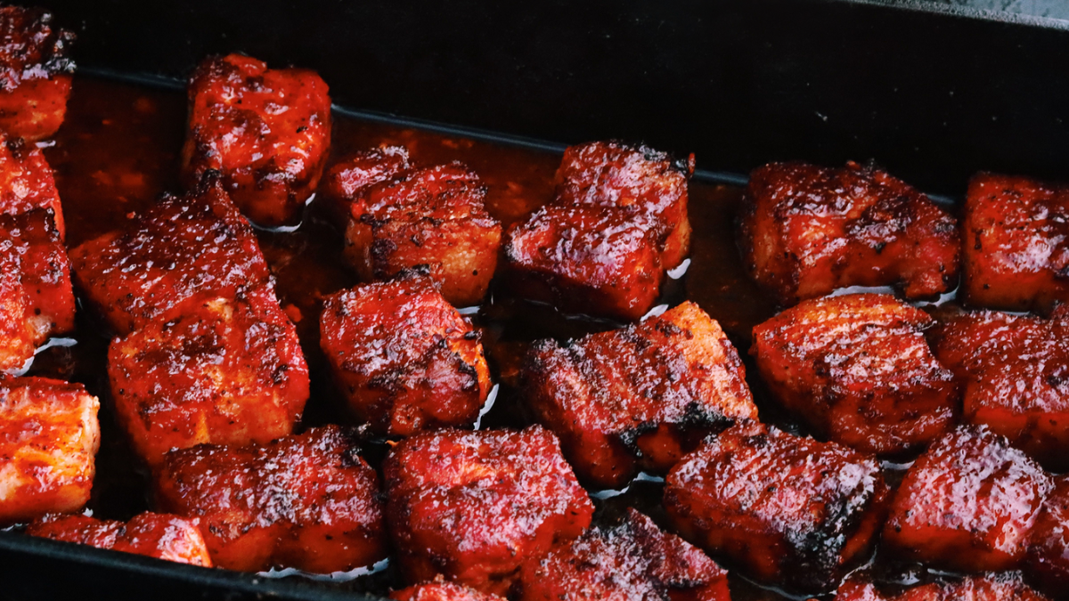 Image of Bourbon Pork Belly Burnt Ends