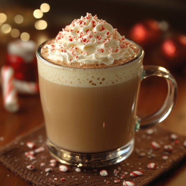 Image of Peppermint Spur Hot Latte Coffee Recipe