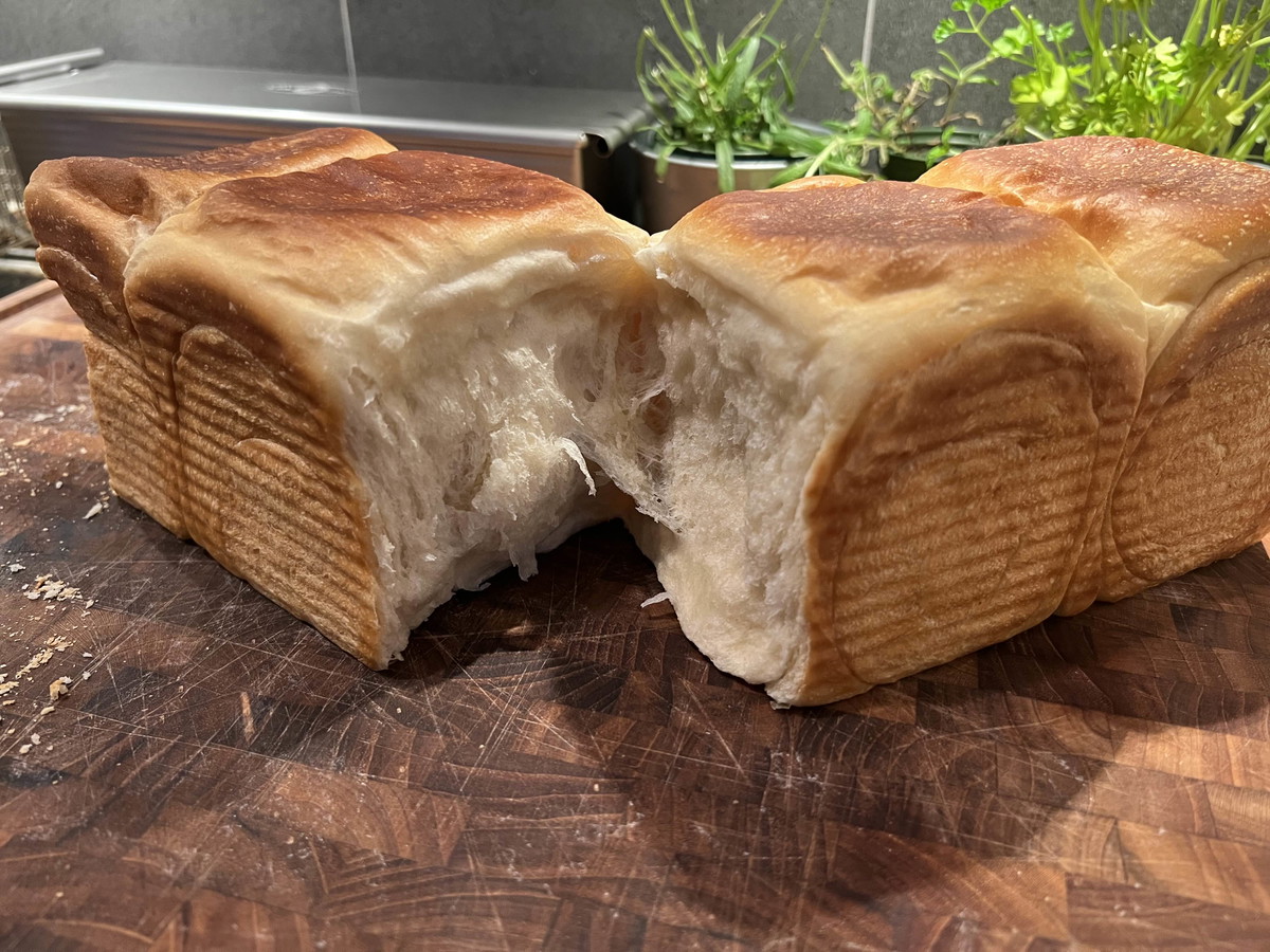 Japanskt mjölkbröd recept - Shokupan formfranska