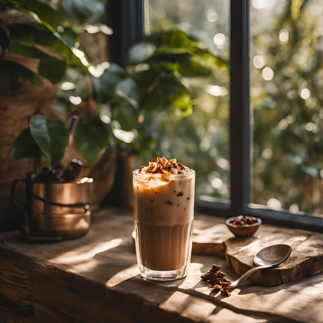 Image of Chaga Chai Iced Latte