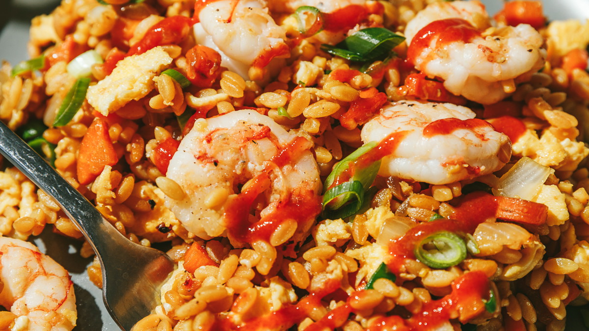 Image of Low Carb Shrimp Fried Rice