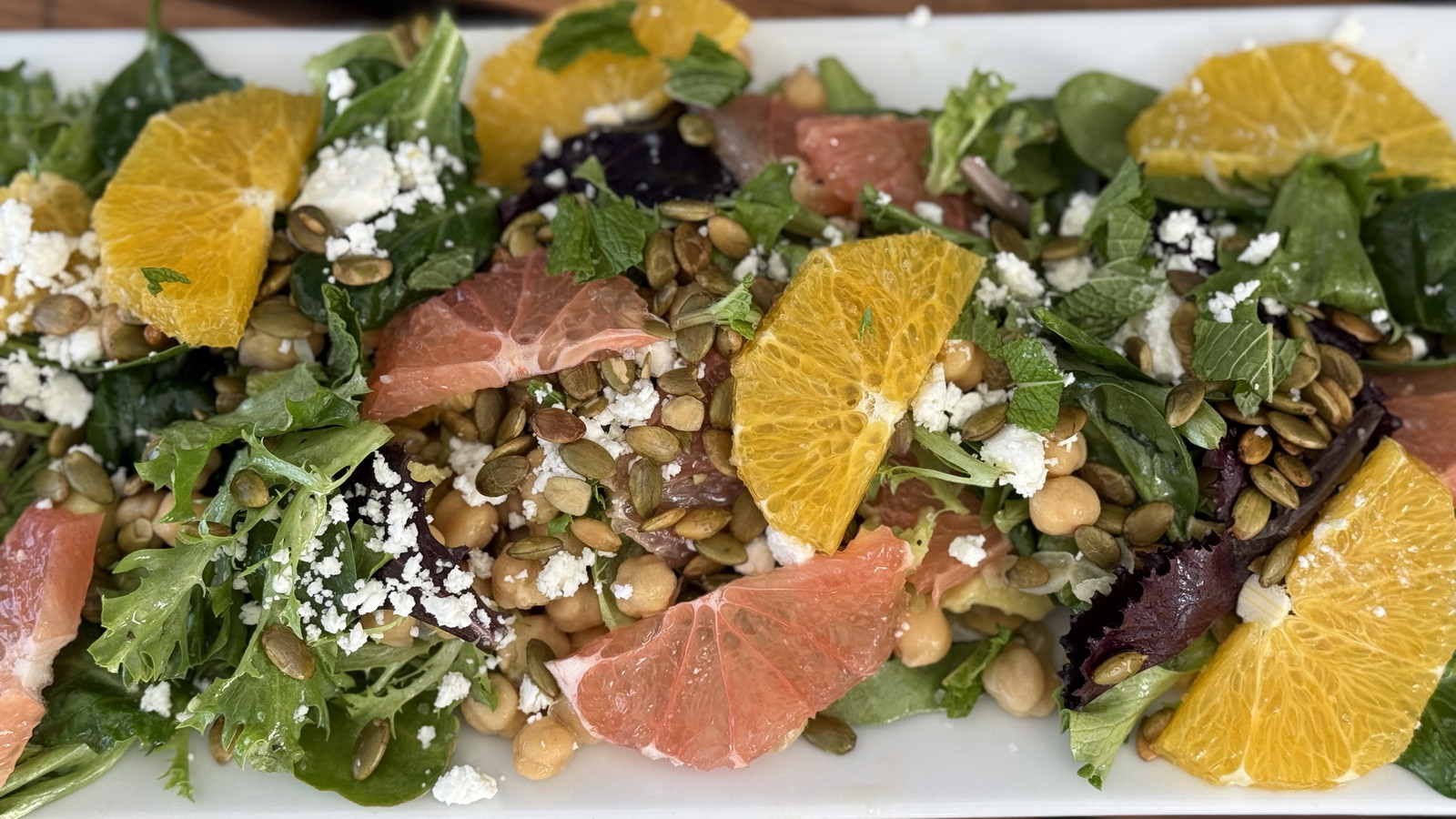 Image of Citrus Avocado & Chickpea Salad