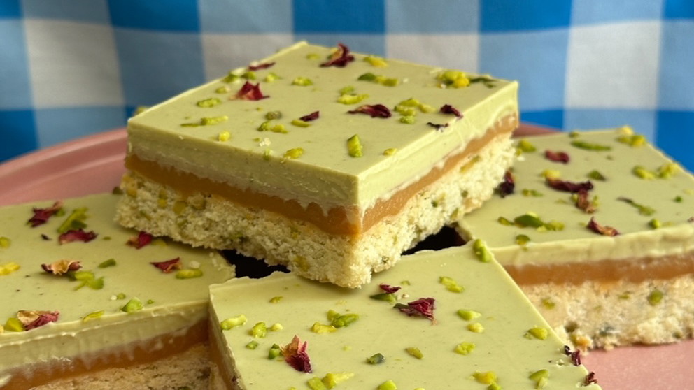 Image of Pistachio Millionaires Shortbread