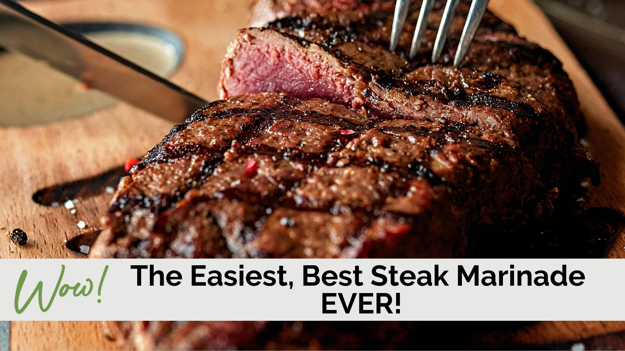 Image of The Easiest, Best Steak Marinade Ever!