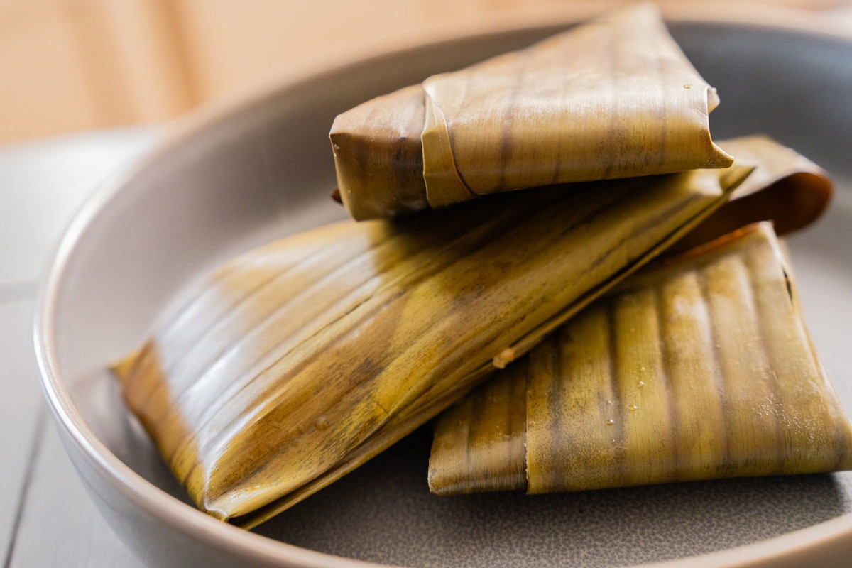 Tamales with Banana Leaves