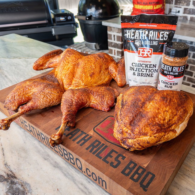 Whole turkey and turkey breast