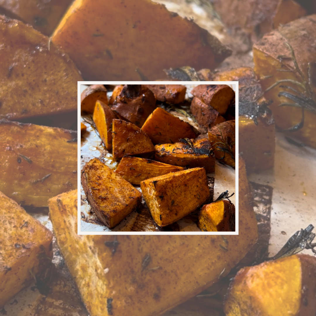 Charred Sweet Potatoes Naked Farmer Dupe