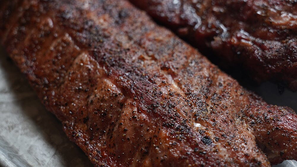 Image of Everyday Baby Back Ribs on the Gateway Drum Smoker