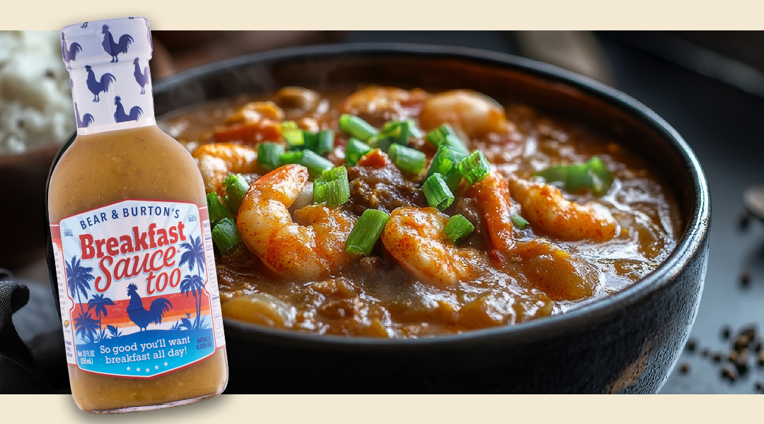 Bear & Burton’s Breakfast Sauce Too Verde Gumbo