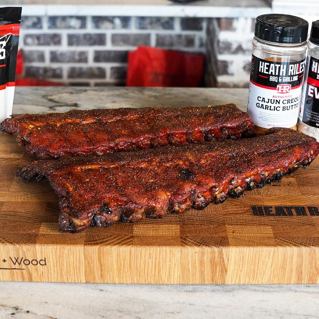 Cajun Creole garlic butter ribs