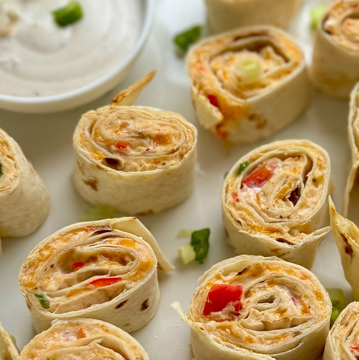 Hot Dungeness Crab Pinwheels