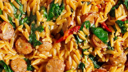 Image of One-Pot Italian Sausage & Orzo