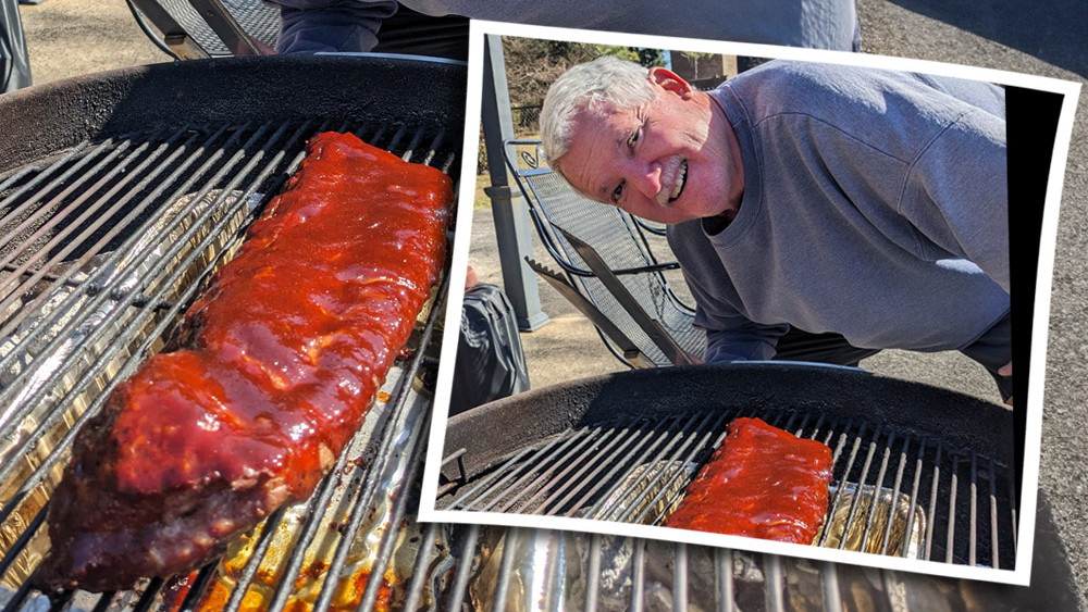 Image of Grilled BBQ Baby Back Ribs