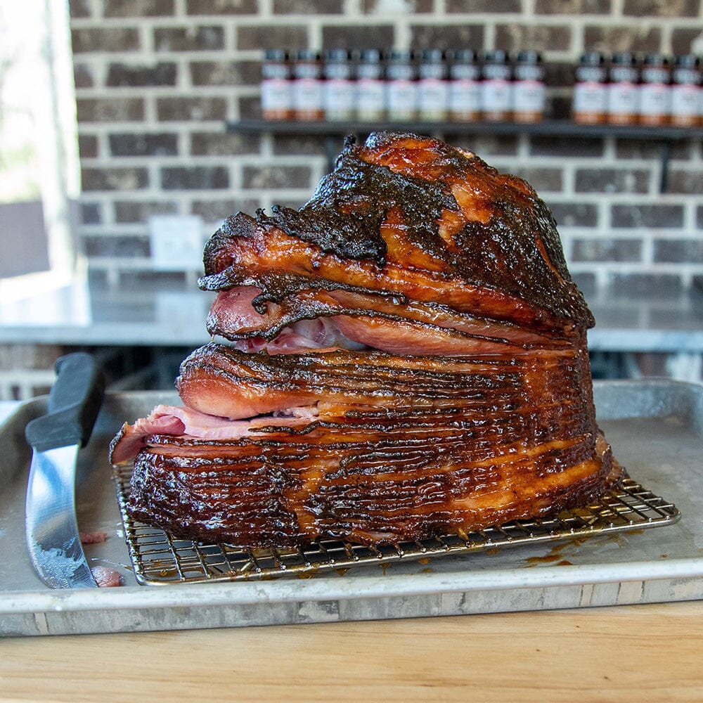 Easter Honey BBQ Smoked Ham on the Outlaw Patio Smoker