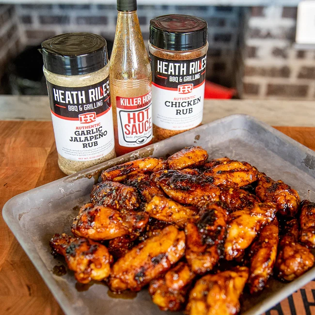 Grilled Buffalo Wings