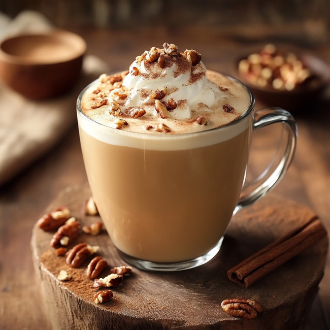 Image of Homesteader’s Pecan Brown Sugar Cinnamon Latte Coffee Recipe