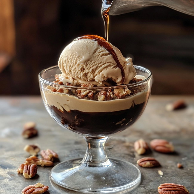 Image of Homesteader’s Pecan Maple Pecan Affogato Coffee Recipe