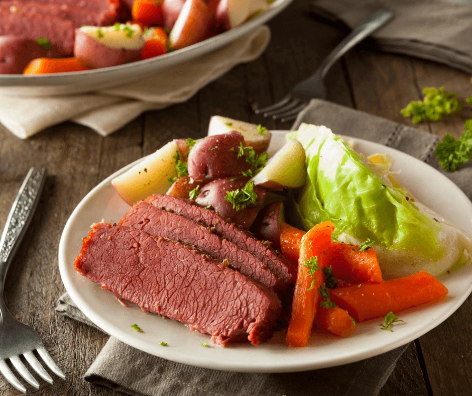 Slow Cooker Corned Beef and Cabbage