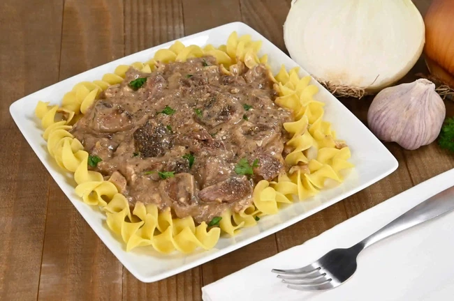 top round beef pasta