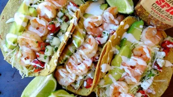 Image of Habanero Butter Shrimp Tacos