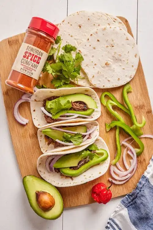 Trinidad Scorpion Barbacoa Tacos