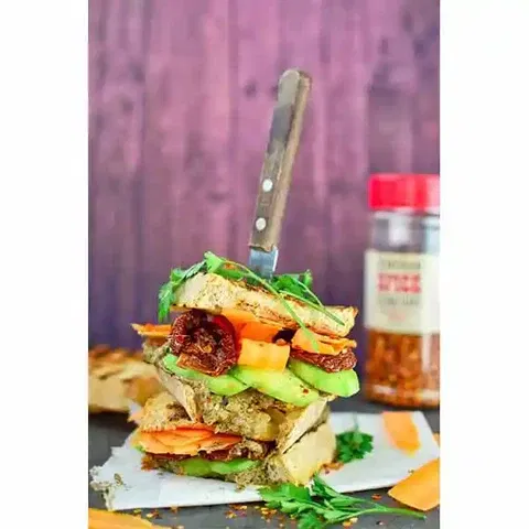 Image of Add the other slice of bread and enjoy. 