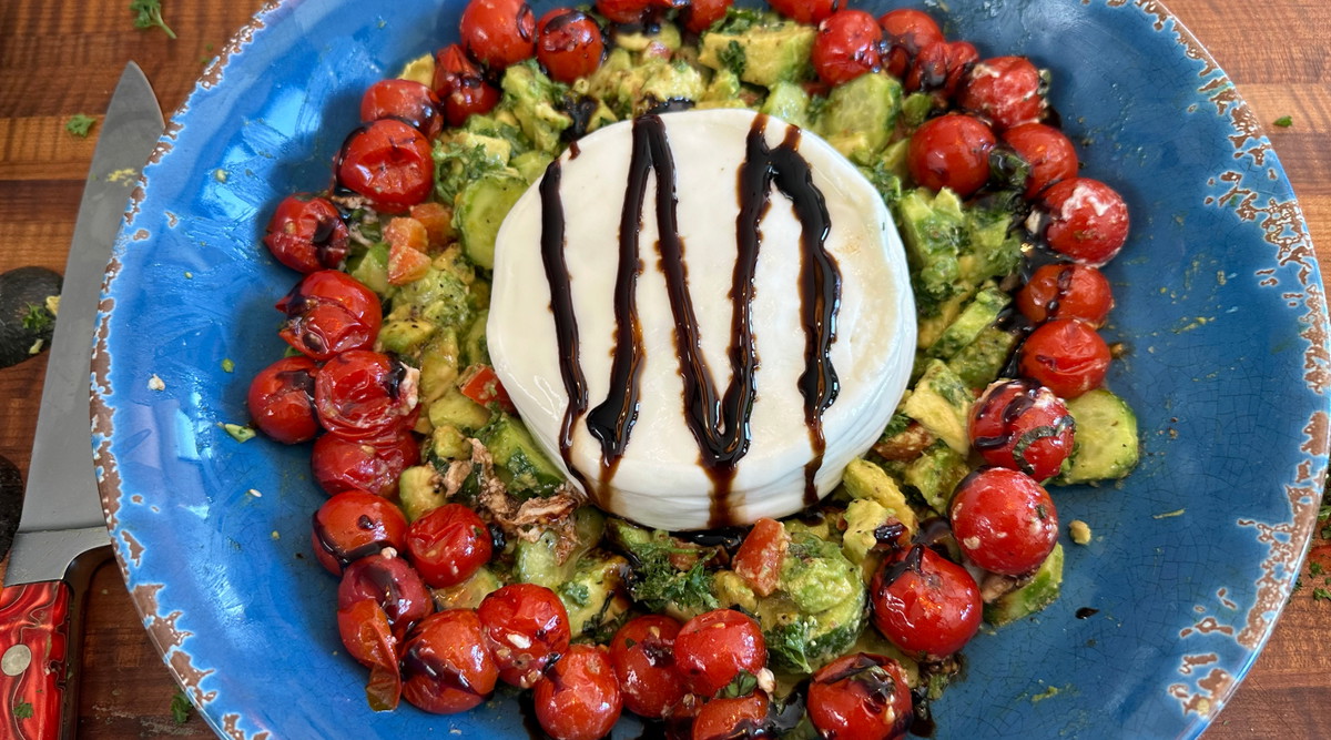 Easy Cucumber Avocado Salad