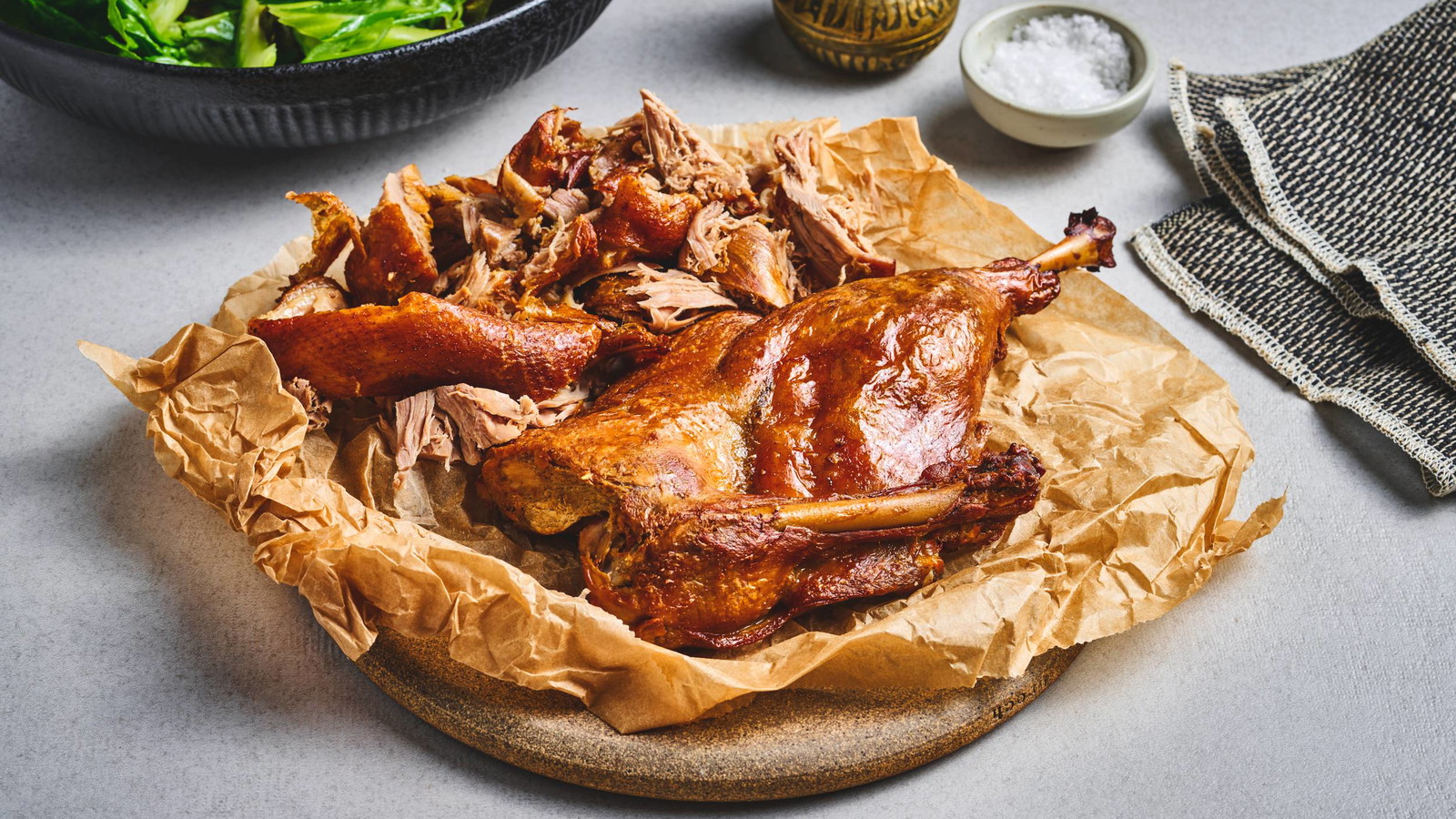 Smakfulla andlår med perfekt krispigt skinn