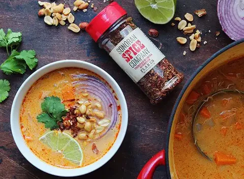 Spicy Trinidad Scorpion Thai Soup