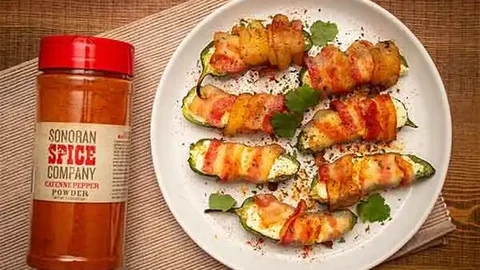 Image of Bacon-Wrapped Jalapeno Poppers Recipe