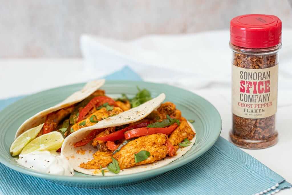 Ghost Pepper Chicken Fajitas Recipe