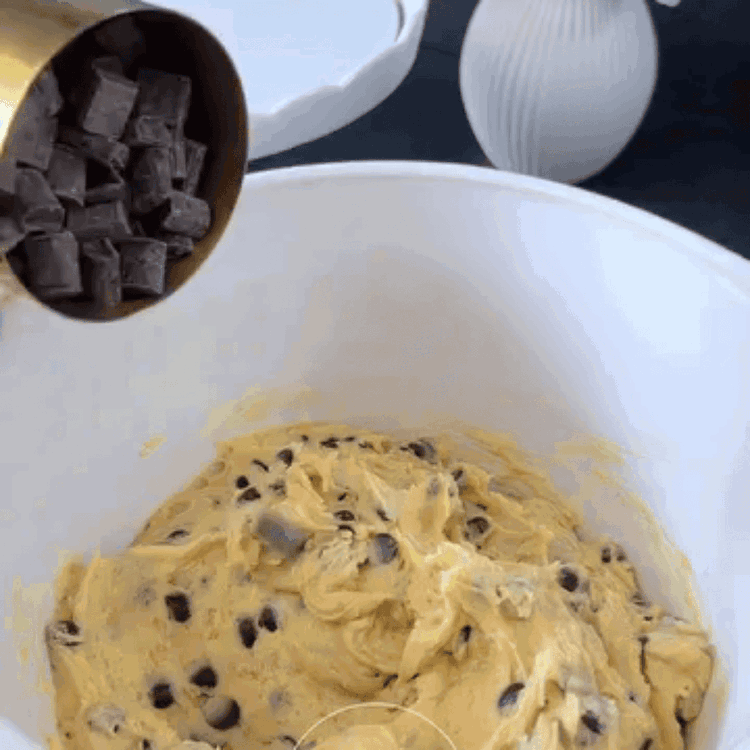 Image of Cream the butter and brown sugar, then mix in the...