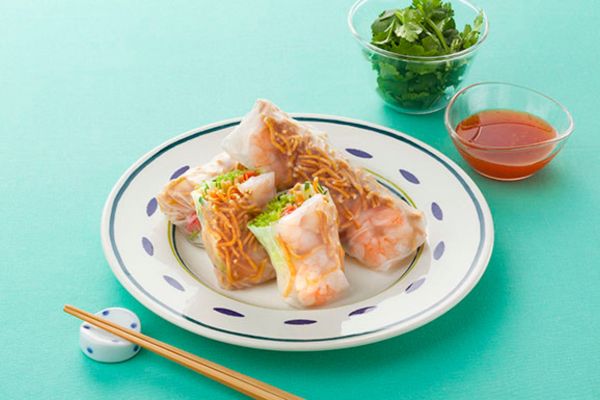 Image of Baby Star Spring Rolls (ベビースター生春巻き)