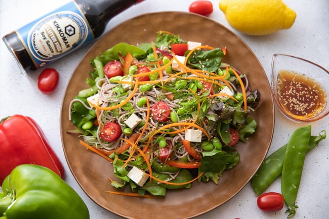 Image of JFC's Soba Noodle Salad 蕎麦サラダ (Salad With Buckwheat Noodle) Recipe