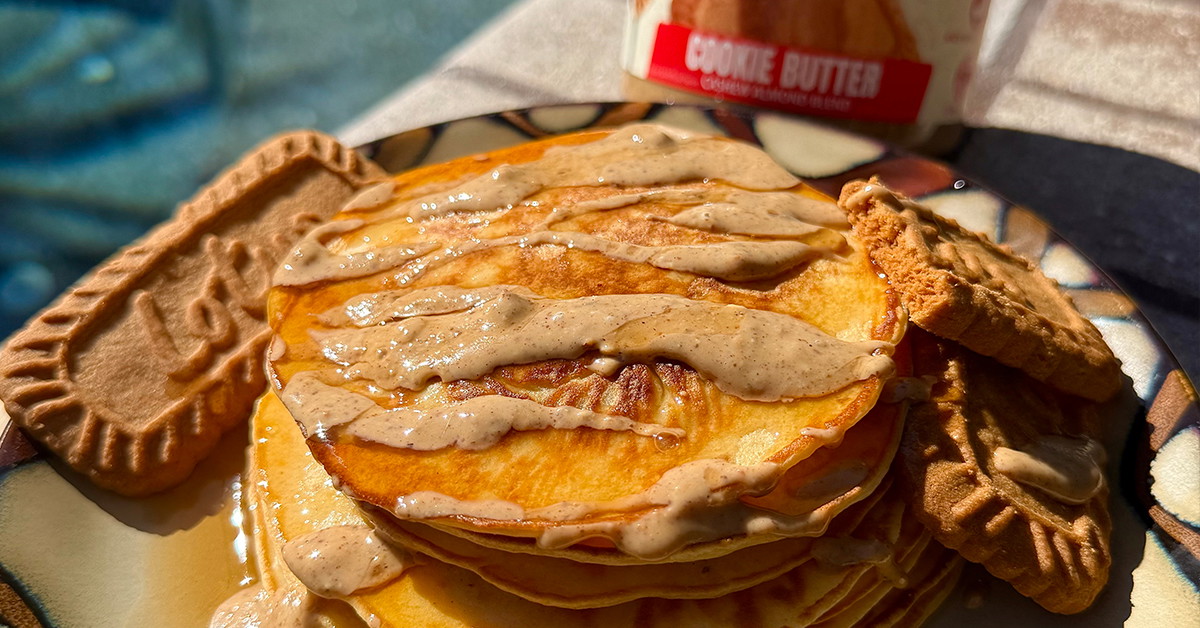 Fit Butters Cookie Butter Pancakes: The Perfect Guilt-Free Indulgence