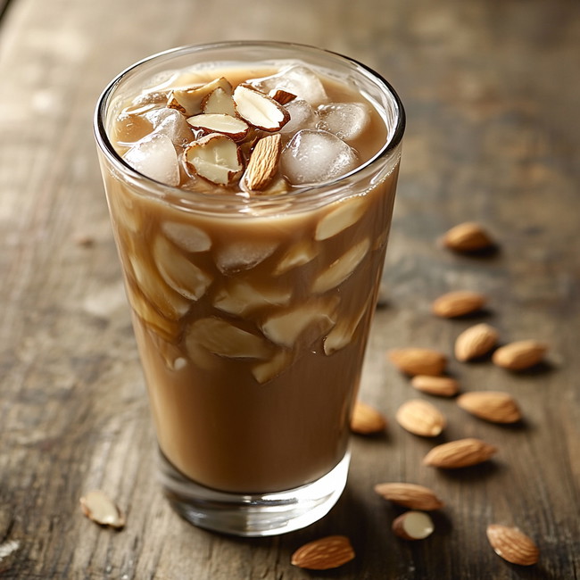 Image of Daybreak Maple Almond Iced Coffee Recipe