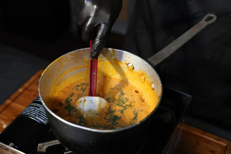 Image of Sprinkle a pinch of fenugreek leaves for added aroma and depth. For extra richness, stir in a small cube of butter before serving.