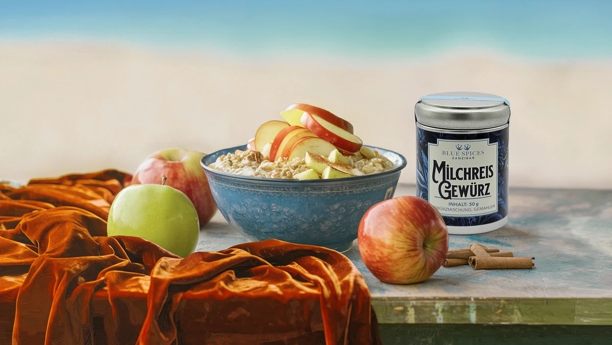 Overnight Oats mit Apfel-Topping