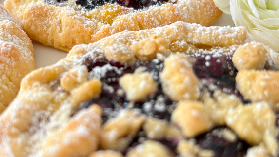 Blueberry Galettes Recipe