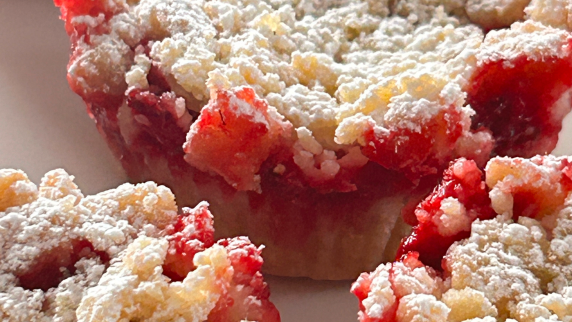 Crumble aux Fraises