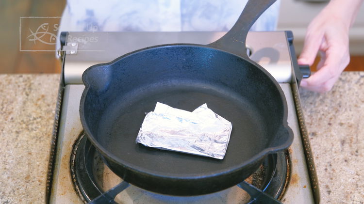 Image of Meanwhile, wrap the baking soda with a tin foil and...