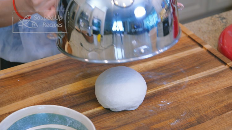 Image of Cover the dough and let it proof for 20 minutes...