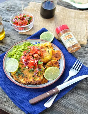 Image of Top with salsa and fresh lime juice and enjoy!