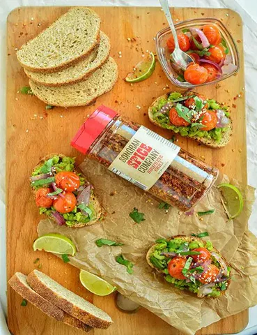 Bird's Eye Mashed Pea Toast Recipe
