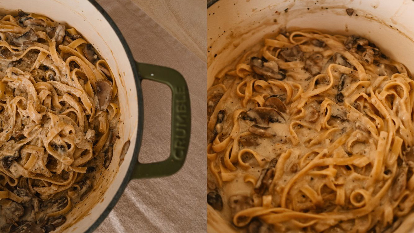 Image of One Pot Mushroom Pasta 