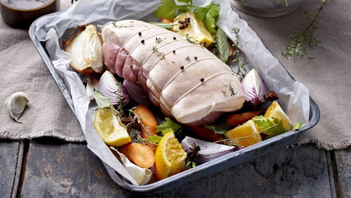 Image of Naturally Cured Ham with the Stickiest Glaze