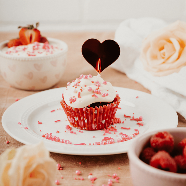 Image of Chocolate Cupcakes with Skyr Frosting