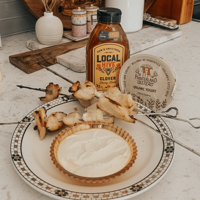 Image of Honey Mustard Chicken Skewers