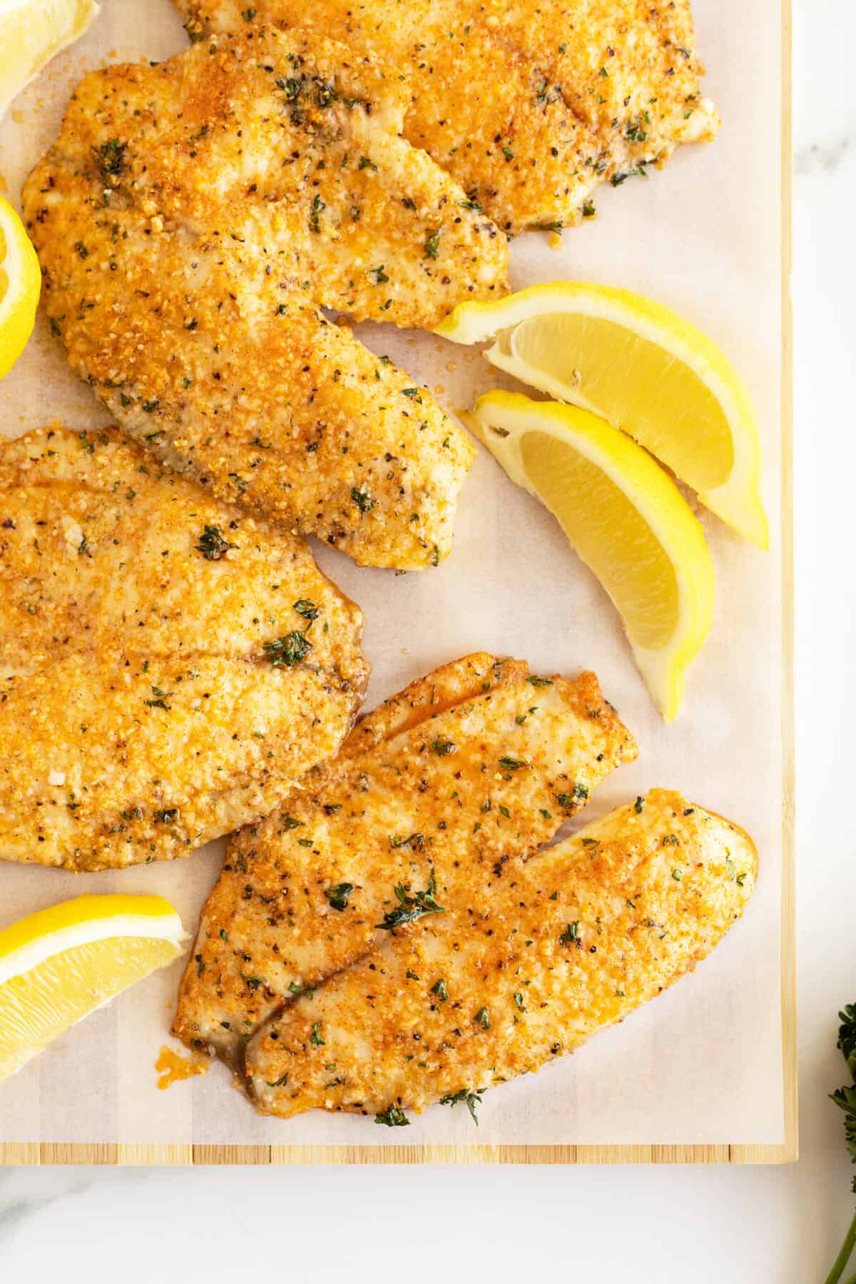 Baked Parmesan Crusted Tilapia 