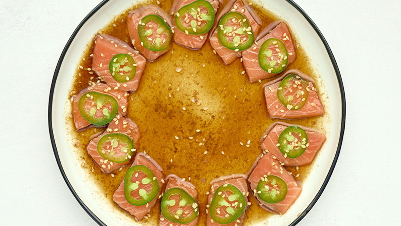 Salmon Crudo Recipe-image